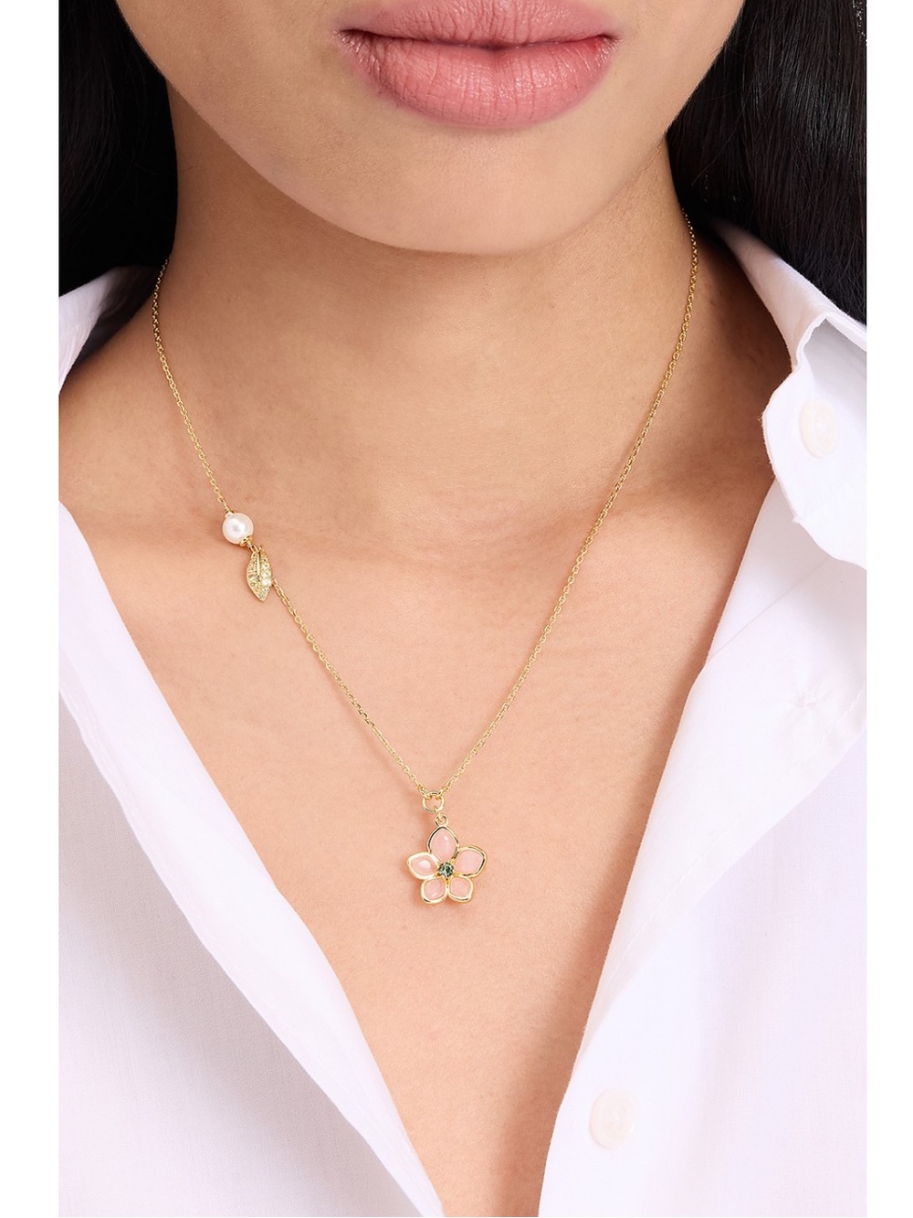 Kate spade pastel petals necklace